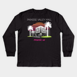 Paradise Valley Mall 2.0 - Dark Kids Long Sleeve T-Shirt